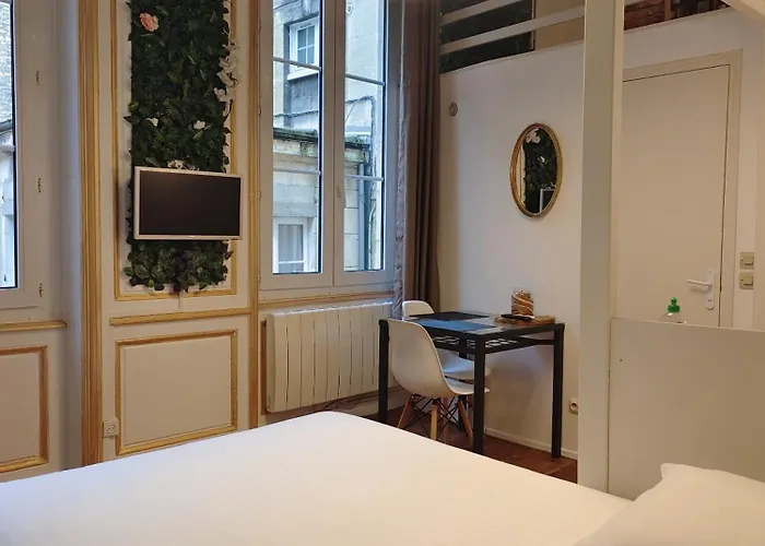 Apartment Studio Lumineux Et Fleuri Idealement Situe